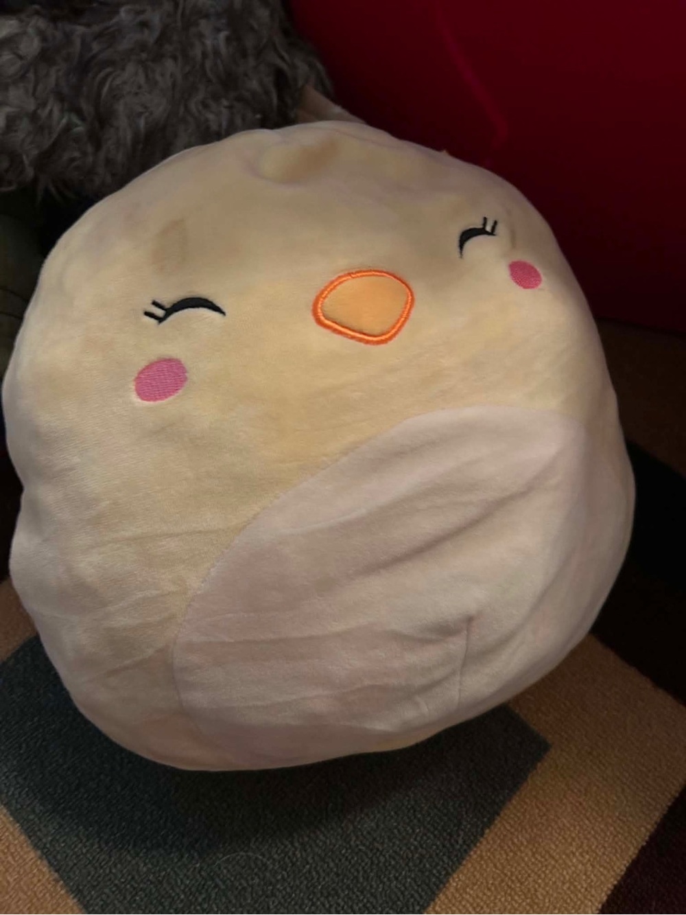 Squishmallows Cream Lamb Sheep Plush Pink Cheeks – Pre-Owned